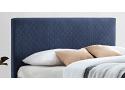 5ft King Size Brooklyn Linen Fabric Upholstered Blue Bed Frame 2